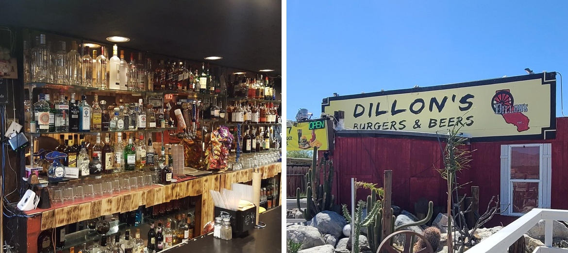 Dillon's Burgers & Beers Restaurant Menu