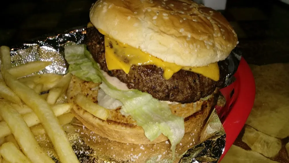 Half-Pound Cheeseburger Special